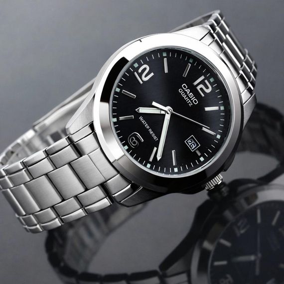 Чоловічий годинник Casio MTP-1215A-1A | Зображення 1