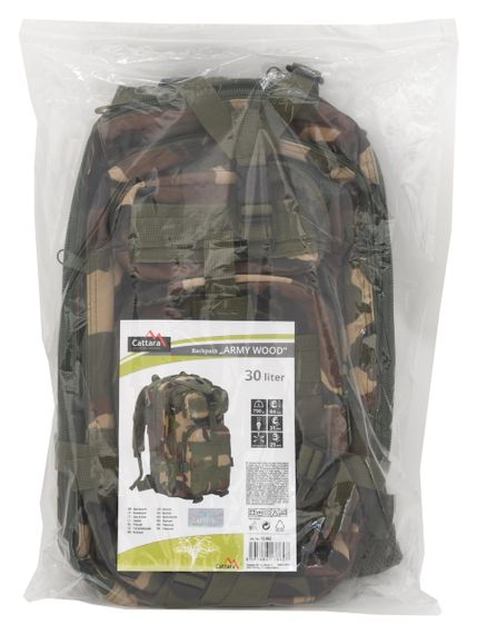 Рюкзак тактичний CATTARA 30L ARMY Wood 13862 Камуфляж | Зображення 9