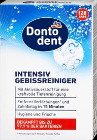 Dontodent Донтодент Таблетки для чищення зубних протезів, 128 шт.