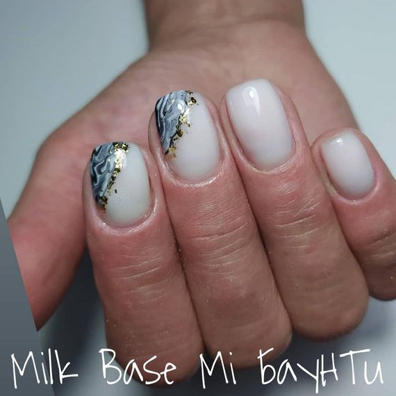 Біла база для нігтів Mi Баунті 8мл | Зображення 5