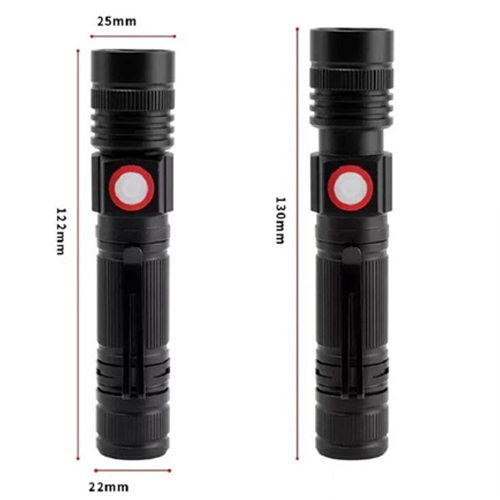 Светодиодный фонарь светильник BL-502 T6+COB, АКБ 18650, zoom, ЗУ micro USB | Зображення 2