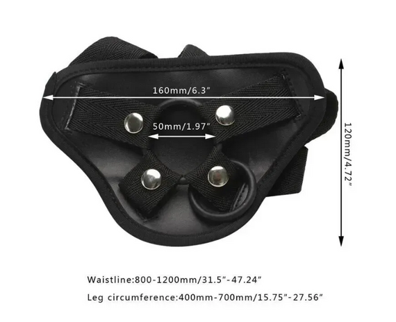 Страпон жіночий EGZO Evolution STR004 (19 см х 4,5 см) sexstyle | Зображення 7