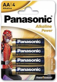 БАТАРЕЙКА PANASONIC ALKALINE POWER AA dli 4 (3+1(LR6REB/4B1F) AA (R6, 316) (LR6REB/4B1 (Ціна вказана за 1 шт,)