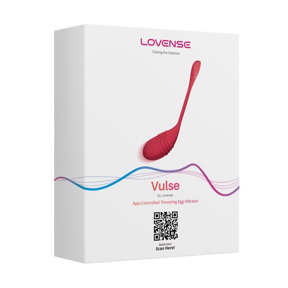 Смарт-виброяйцо с пульсацией Lovense Vulse (Thrusting Egg Vibrator), имитация фрикций | Зображення 7