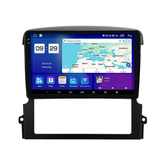 Штатна магнітола серії Mekede M200S 2K під Kia Sorento BL 2002 - 2011 9 дюймів