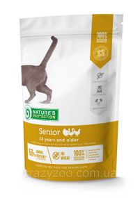 Сухий корм для літніх котів Nature's Protection Senior з птахом 400 г