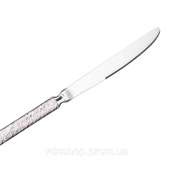 Набор столовых ножей 6 (шт)  из нержавеющей стали 23 (см) Серебро HP-8-37 | Зображення 2