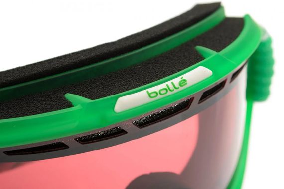 Маска гірськолижна BOLLE Nova II matt green-white vermillion (21545) | Зображення 3