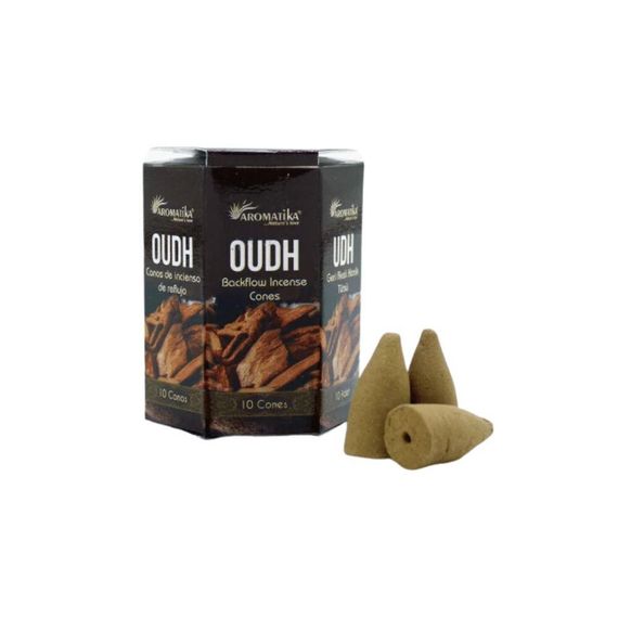 Ароматичні конуси зворотного потоку Aromatika Ауд 10 шт. в уп. 8902955133425