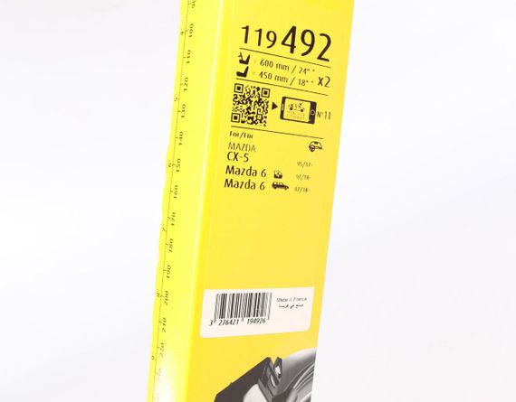 Щетки стеклоочистителя 600 450mm Mazda 6 CX5 12- Visio Flex  119492 | Зображення 5