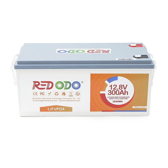 Акумуляторна батарея LiFePO4 Redodo 12.8V 300Ah , 3840Wh, BMS 200A, 522*240*218мм | Зображення 2