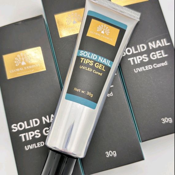 3D + гель для закрепления типс Global Fashion (в тюбике) 30мл | Зображення 1