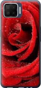 Чехол на Oppo A73 Красная роза "529u-1379-17620"