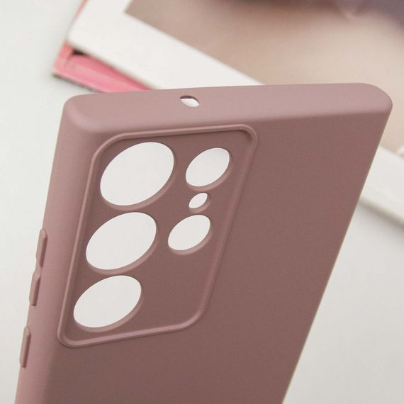 Чехол Silicone Cover Lakshmi Full Camera (AA) для Samsung Galaxy S25 Ultra Розовый / Pink Sand | Зображення 5