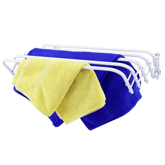 Сушарка для білизни настінна Casa Si Towel Flex 4 White (CS92195X10) | Зображення 2