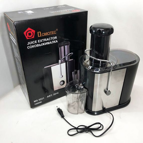 Соковитискач Domotec EF-852 MS-5221 1000W | Зображення 5