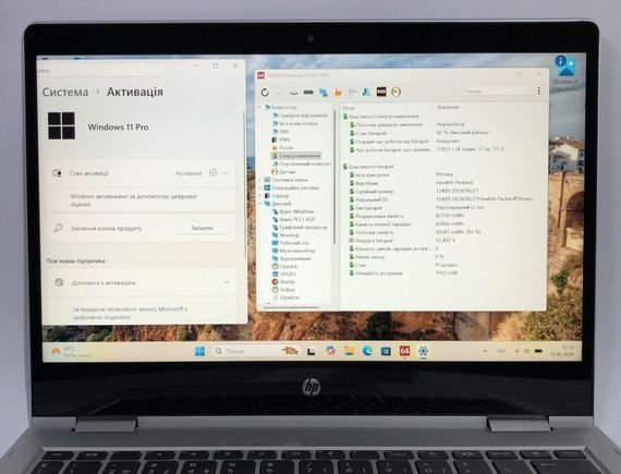 Ультрабук-трансформер HP ProBook x360 435 G10 / 13.3" (1920x1080) IPS Touch / AMD Ryzen 3 7330U (4 (8) ядра по 2.3 - 4.3 GHz) / 16 GB DDR4 / 256 GB SSD / AMD Radeon RX Vega 6 Graphics / WebCam / Win 11 Pro б/в + Подарунок Накопичувач Kingston 64 ГБ | Зображення 9