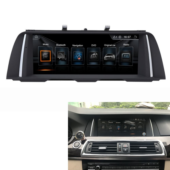 Штатна магнітола Torssen BMW 5 2013-2016 F10 NBT 10.25'' 2/32Gb | Зображення 1