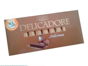 Шоколад молочний зі смаком ірландський крем Irish Cream Baron, 200 г, Польща, айріш крем