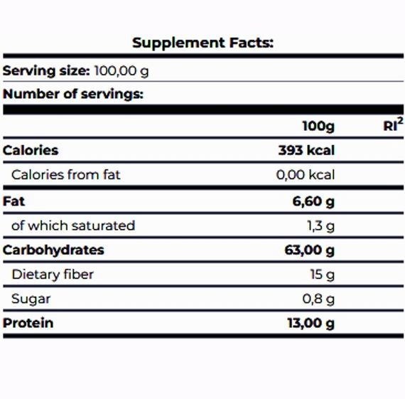 Заменитель питания Scitec Nutrition Flav’n’Oats 1000 g Unflavored | Зображення 1