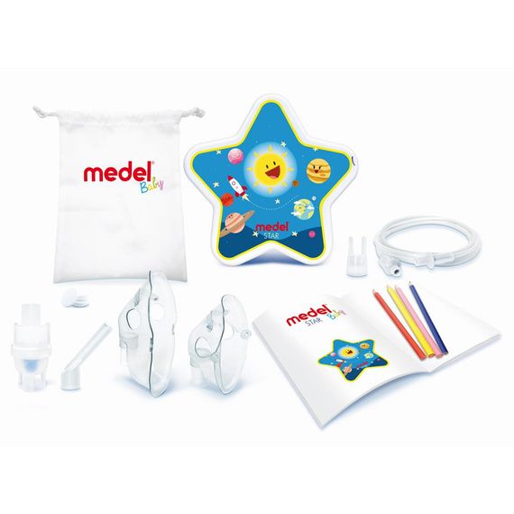 Компрессорный ингалятор Medel Baby Star детский | Зображення 1