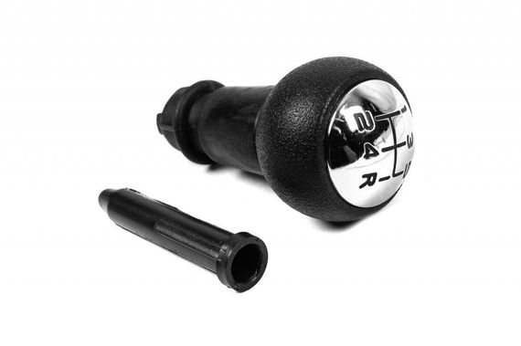 Ручка КПП 5-передач 2403.CN (черная-2023хром) для Peugeot Bipper 2008↗ гг. | Зображення 3