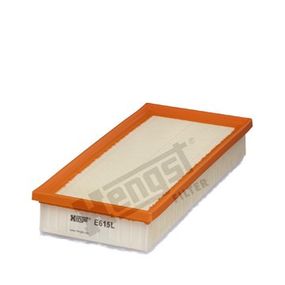 Фильтр воздушный Citroen C5 / Peugeot 407 2.0-2.2 HDi 04-, Hengst, E615L,