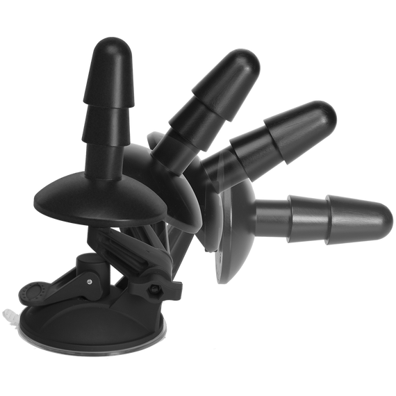 Кріплення для душу з присоскою Doc Johnson Vac-U-Lock - Deluxe Suction Cup Plug для іграшок Sex Aura | Зображення 1