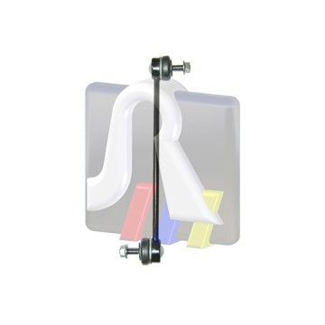 Стойка стабилизатора переднего Renault Megane 02- (L=266.5 mm), RTS, 97-90416,