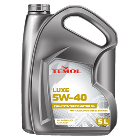 Моторна олива КСМ TEMOL Luxe 5W40 5л API SL/CF