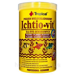 Корм Tropical Ichtio-Vit 120 г — Универсальные хлопья для рыб купить