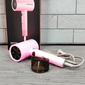 Профессиональный фен для волос с ионизацией Rainberg RB-2253 2000Вт Pink ST-38