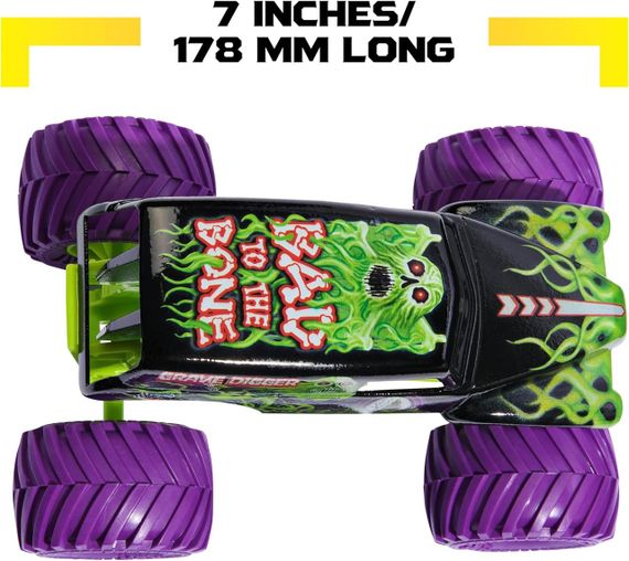 Официальная коллекционная модель монстр-трака Monster Jam Grave Digger | Зображення 4