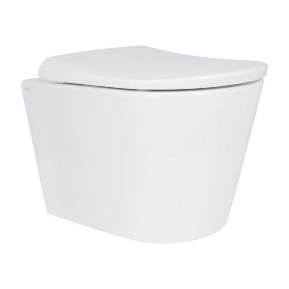 Унітаз підвісний Qtap Scorpio ML Ultra Quiet 490x365x325 мм, з сидінням Soft-close MagLock, White QTSCOML26W49622