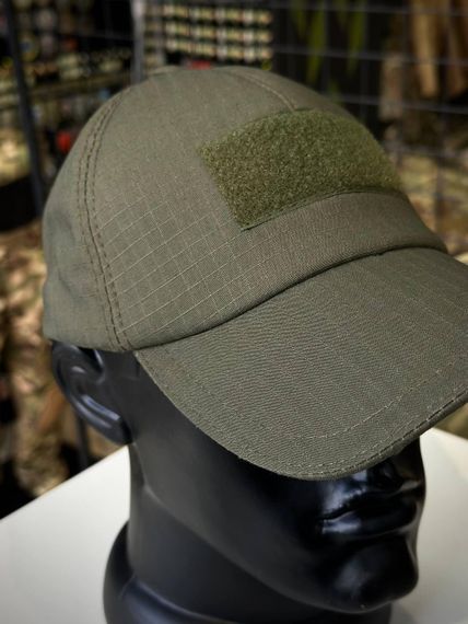Тактична Бейсболка Олива 4.5.0,Глибока посадка + Сітка в середині Olive | Зображення 5