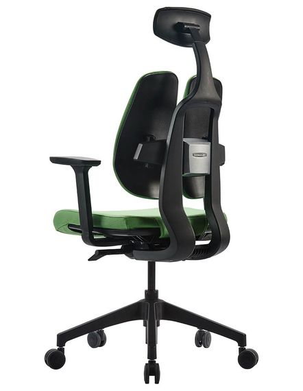 Кресло офисное DUOREST D2 blackgreen ортопедическое | Зображення 4