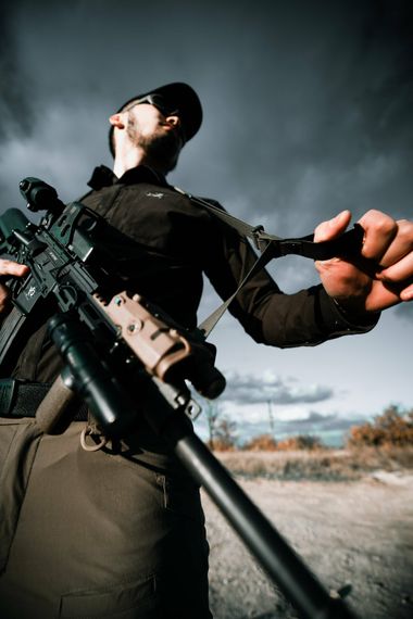 Збройовий ремінь Ragnarok «Katana» Coyote/Black | Зображення 6