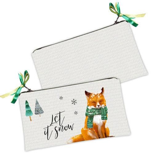 Косметичка жіноча Let it snow 20х12 см (K_19NG014)