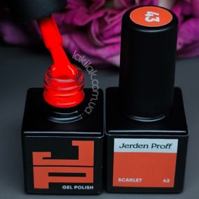 Гель-лак Jerden Proff №43 (рум'яний) 5 мл