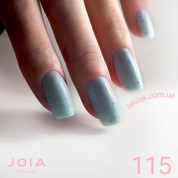 Гель-лак JOIA vegan 115, Puffy cupcake, mint, 6 мл | Зображення 1