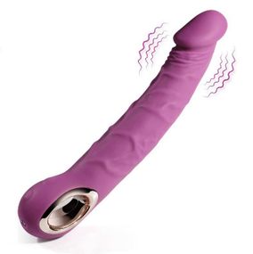 Вібратор - Realistic Vibrator Purple Sex Aura