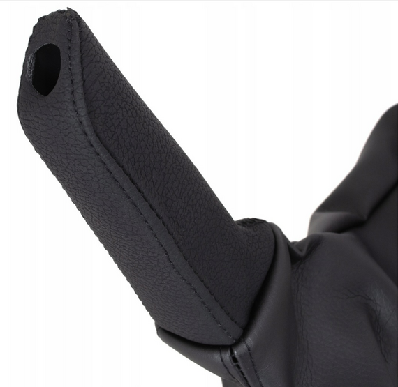 BMW 3 E90 E91 E92 E93 (с 2004-) чехол пыльник ручного тормоза + рамка 7155622, БМВ е90 е91 е92 е93 | Зображення 4