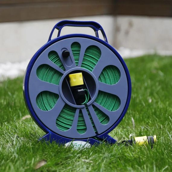 Шланг 15-метровый поливочный с катушкой и распылителем BB-4302 | Поливочный набор | Зображення 2