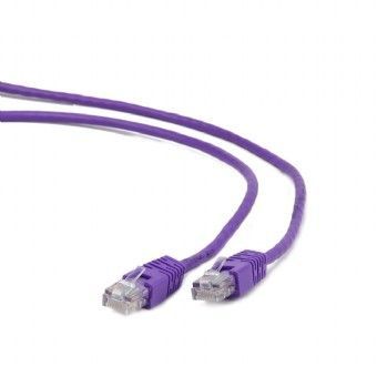 Патч корд Cablexpert PP6-0.25M/V, FTP, категорія. 6, литий,  50u" штекер із фіксатором, 0.25 м, фіолетовий | Зображення 1