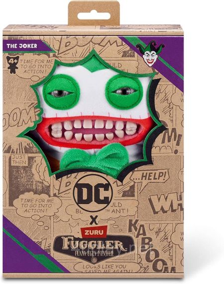 Мягкая плюшевая игрушка Фуглер Джокер 23 см Fuggler Funny Ugly Monster Plush Joker by Zuru | Зображення 1