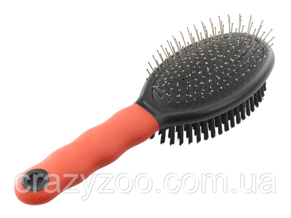 Щітка-гребінець для собак та котів Ferplast GRO 5928 двостороння 23x6.7x5.5 см 85928899