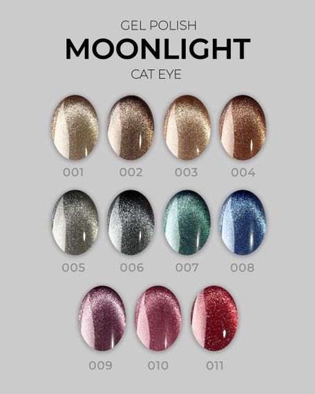 Гель-лак кошачий глаз ART in detail Moonlight Cat №04 6мл | Зображення 5
