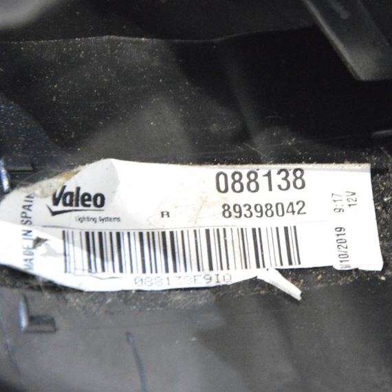 Ліхтар задній правий Opel Corsa C 2000-2006 стоп фара задня права Опель Корса Ц 89398042 088138 | Зображення 4