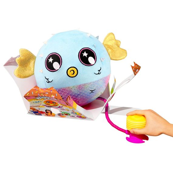 Игровой набор Рыба Фугу Biggies BIG002-BF надувная игрушка, насос 22 см | Зображення 3