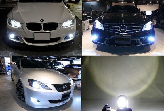 Светодиодная автолампа P13 / PSX26W, 30W (750Lm), WHITE 6000K (6 LED 5W CREE) + Линза | Зображення 3